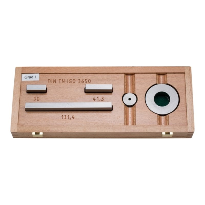 Helios-Preisser Endmaßprüfsatz für Mess- schieber GG 1, o. Rin5tlg