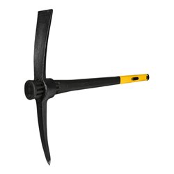 Ideal Kreuzhacke Stahl 1,5 kg mit Fiberglasstiel