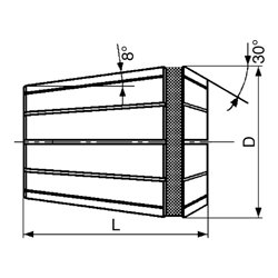 FAHRION Spannzange DIN6499B HP32- 18,0mm