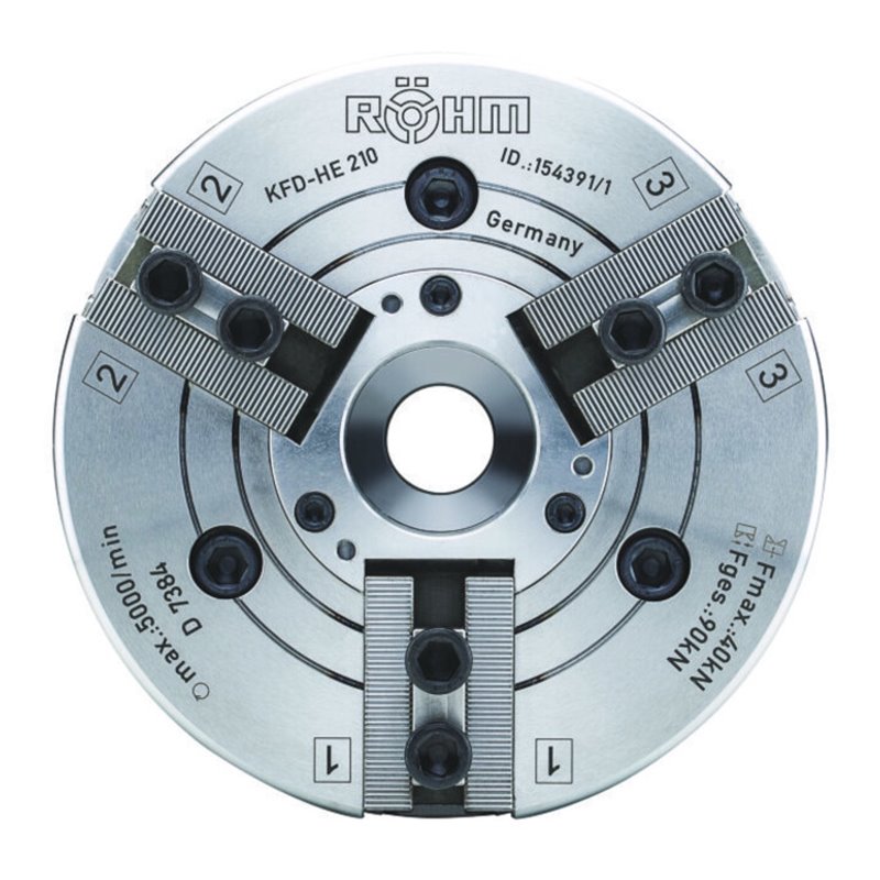 RÖHM Kraftspannfutter KFD- 170/3HE 1,5 ZA140