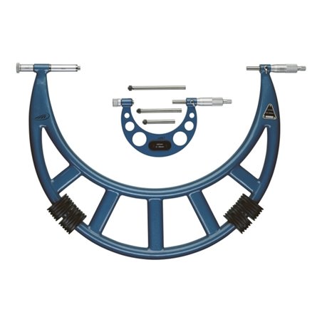 Helios-Preisser Bügelmessschraube m.auswb. Amboss, HM, 0,01 mm 1800-2000 mm