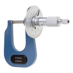 Helios-Preisser Teilscheibenmessschraube Abl.0,01mm 0-50mm 100mm