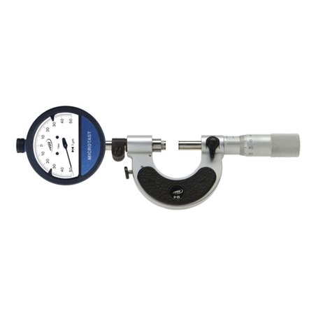 Helios-Preisser Feinzeigermessschraube HM -Messfl. 0,001mm 0-25 mm