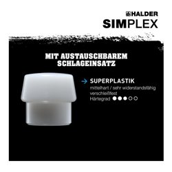 Halder Spaltaxt SIMPLEX D.50mm Hickory