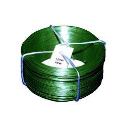 Drahtspinne PVC grün 1,4/0,9 mm x 50 m