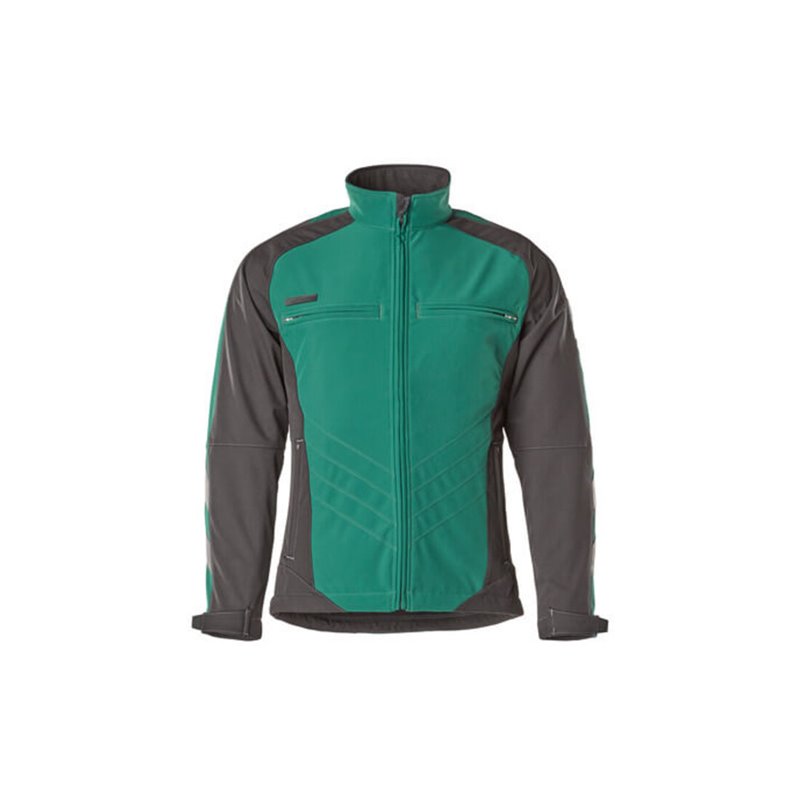 Mascot Softshelljacke Dresden Grün/Schwarz