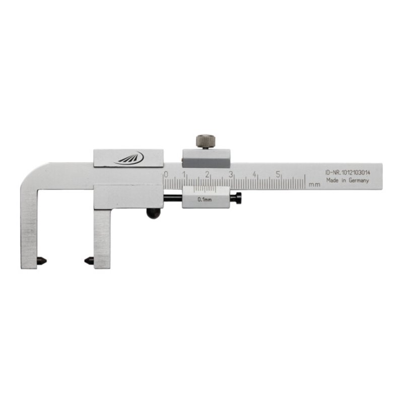 Helios-Preisser Bremsscheiben-Prüflehre 1/10 Chr. 0- 60x80