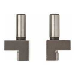 Mahr Schultermesseinsätze Paar z. Messung von Innen-Zentrierspitzen