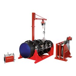 Rothenberger Heizelement-Stumpfschweißmaschine ROWELD P800B komplett, horizontal