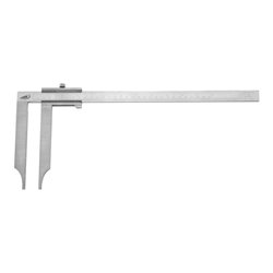 Helios-Preisser Werkstatt-Messschieber RCr. o.Sp o.F1/10-1/20 2000x300 mm