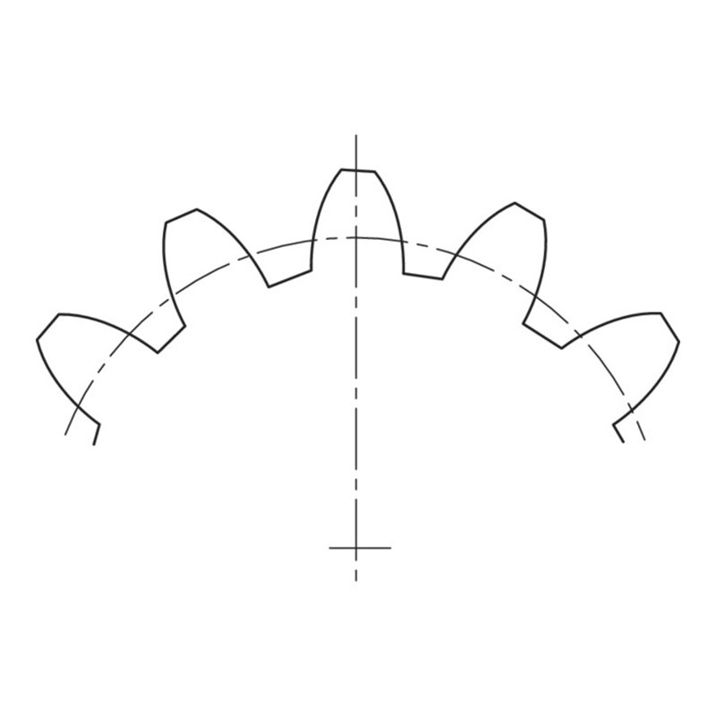 Helios-Preisser Zahnmessschieber R. hartmetallbest. 1/50 Modul 1-26