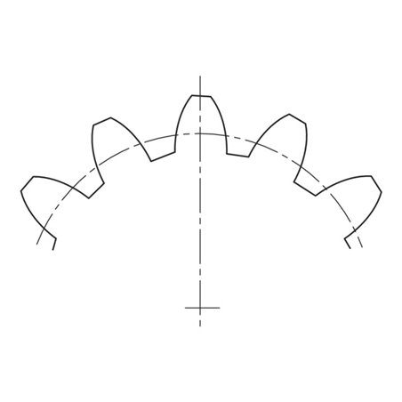 Helios-Preisser Zahnmessschieber R. hartmetallbest. 1/50 Modul 1-26