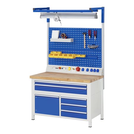 Schake Absperrpfosten Typ 40100FB, herausnehmbar + Dreikantverschluß, weiß / rot