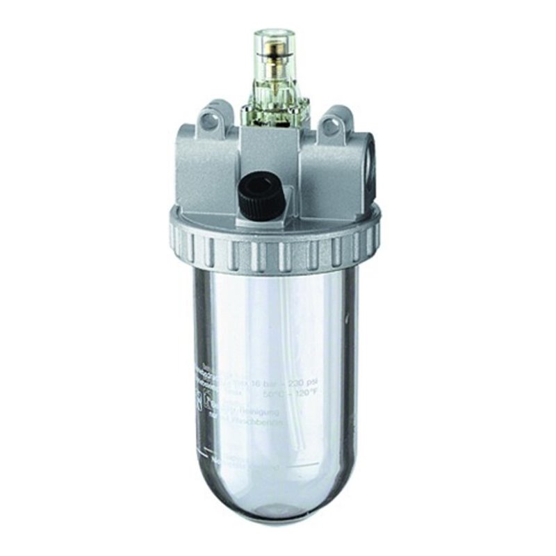 RIEGLER Druckluftnebelöler BR Standard, G1/2' DN15, BG 3, PC-Behälter