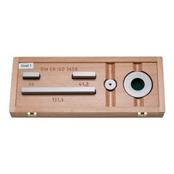 Helios-Preisser Endmaßprüfsatz für Mess- schieber GG 1, m. Rin6tlg