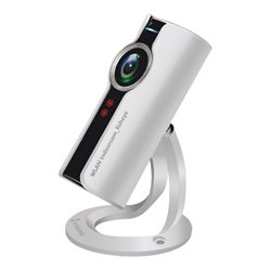 stabo FunkFarb-Videoüberwachung WLAN Indoorcam HD 180°