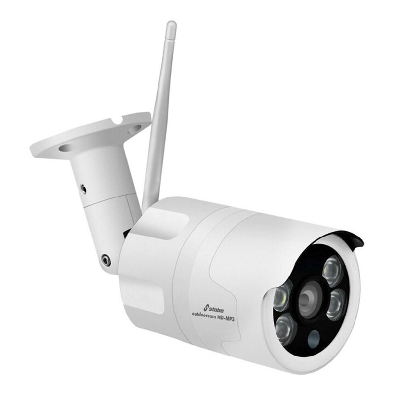 stabo FunkFarb-Videoüberwachung Set Zusatzkamera Outdoorcam HD 110° für Multifon