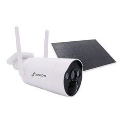 stabo FunkFarb-Videoüberwachung Set Zusatzkamera Solar Outdoorcam-Solar HD 110° für