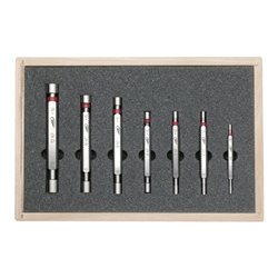 Mahr Grenzlehrdorn-Satz Passung H7, 7tlg3-12 mm