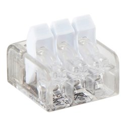 Heidemann Verbindungsklemme m. Hebel 3x0,2-2,5 qmm 100 St. 22