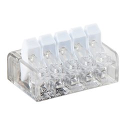 Heidemann Verbindungsklemme m. Hebel 5x0,2-2,5 qmm 50 St.