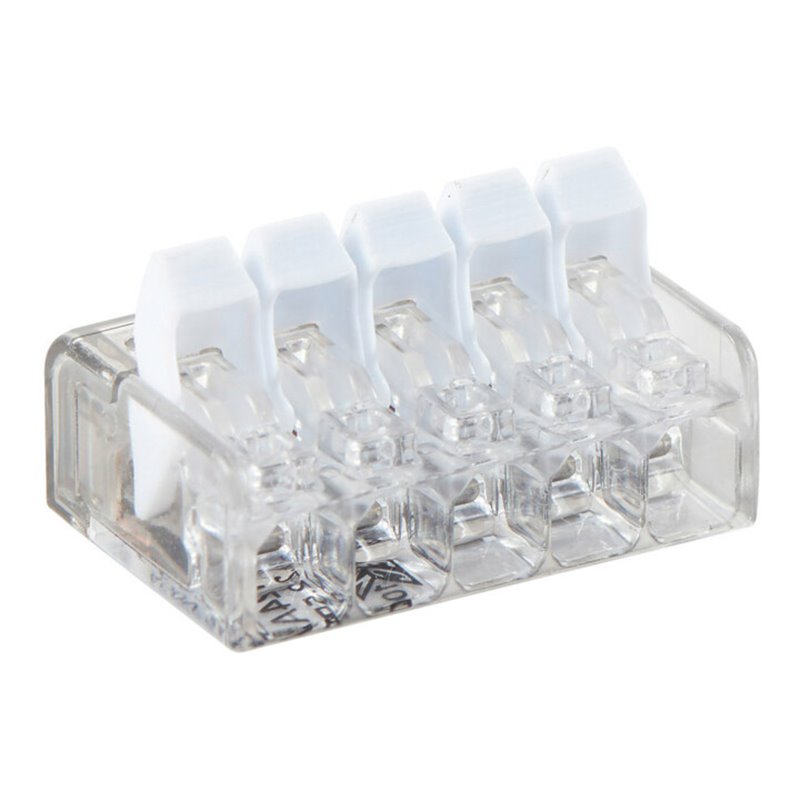 Heidemann Verbindungsklemme m. Hebel 5x0,2-2,5 qmm 50 St.