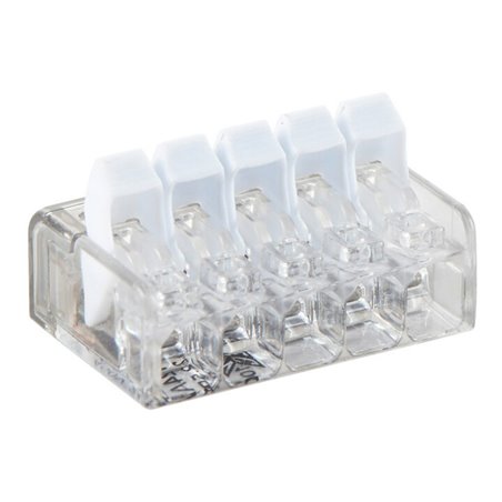 Heidemann Verbindungsklemme m. Hebel 5x0,2-2,5 qmm 50 St.