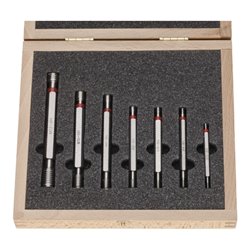 Helios-Preisser Gewindegrenzlehrdorn-Satz 6H, 7tlg M3 - M12