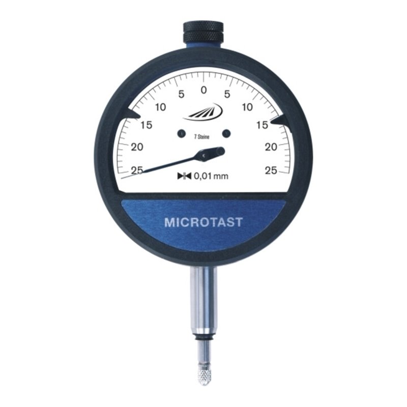 Helios-Preisser Feinzeiger MICROTAST 0,01 MB 0,5 mm, Skalenbez. 25-0-25