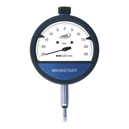 Helios-Preisser Feinzeiger MICROTAST 0,01 MB 0,5 mm, Skalenbez. 25-0-25