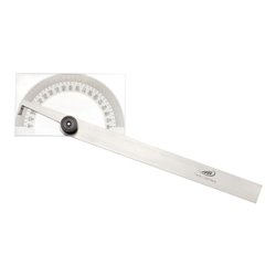 Helios-Preisser Gradmesser mit rechteckig er Platte Chr. 85x150 mm