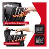 Wiha Werkzeugkoffer XL 2 electric 41-tlg., I Werkzeugkoffer gefüllt für Elektriker mit Tragegurt