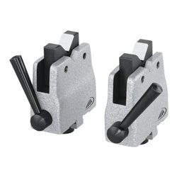 Helios-Preisser Prismenböcke im Paar f. 0780 Prisma Stahl 9050 / 75 mm