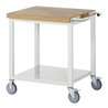 Rau fahrbare Werkbank mit Ablageboden 880 mm 700 mm Buche-Massiv-Platte