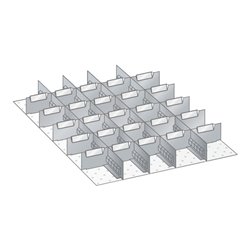 Lista Set Schlitzwände und Trennbleche 27x36E (BxTxFH) 459x612x50mm
