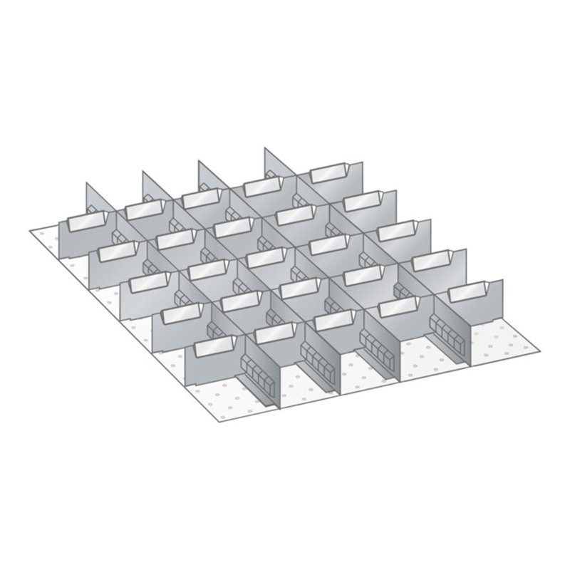 Lista Set Schlitzwände und Trennbleche 27x36E (BxTxFH) 459x612x50mm