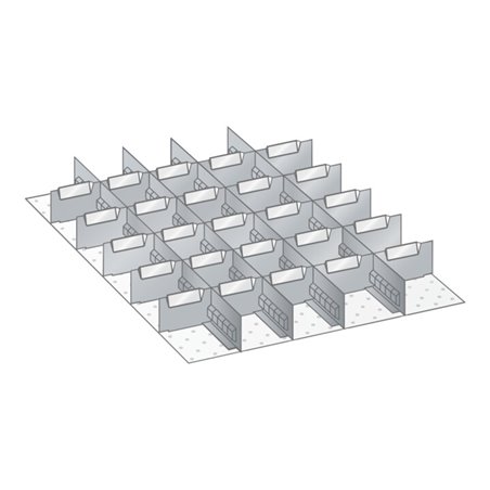 Lista Set Schlitzwände und Trennbleche 27x36E (BxTxFH) 459x612x100mm