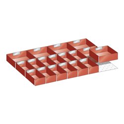 Lista Set Einsatzkästen 27x36E/36x27E (BxTxFH) 612x459x50mm