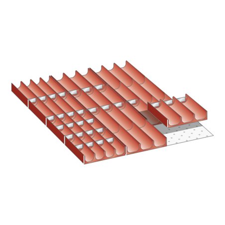 Lista Set Mulden 27x36E (BxTxFH) 459x612x50mm