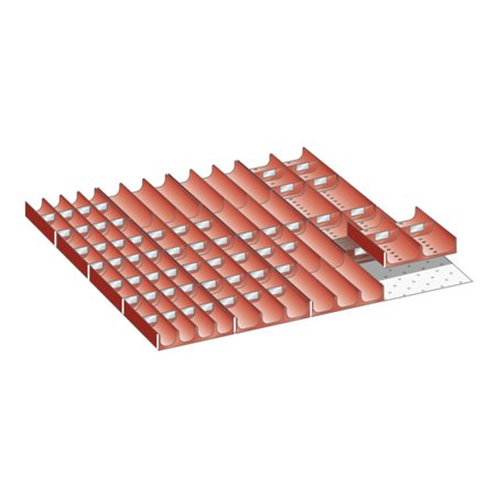 Lista Set Mulden 36x36E (BxTxFH) 612x612x50mm