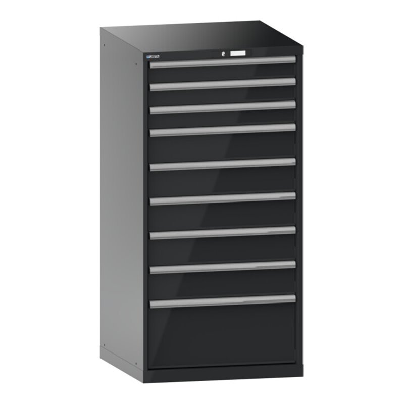 Lista Schubladenschrank 36x36E (BxTxH) 717x725x1450mm KEY Lock R7016