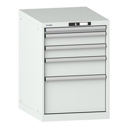 Lista Schubladenschrank 27x36E (BxTxH) 564x725x800mm KEY Lock R7035