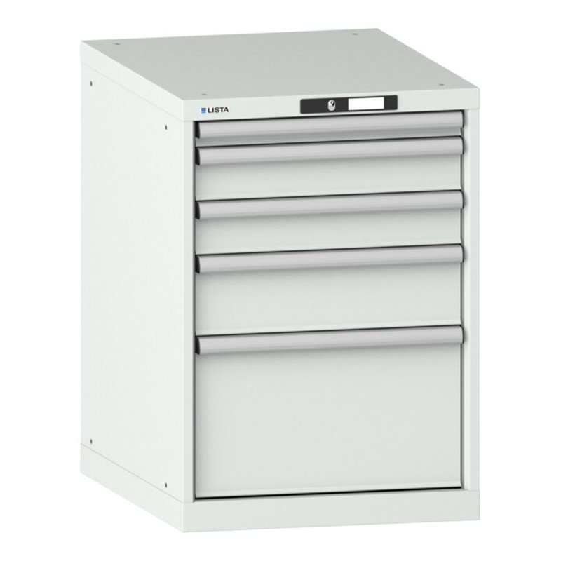 Lista Schubladenschrank 27x36E (BxTxH) 564x725x800mm KEY Lock R7035