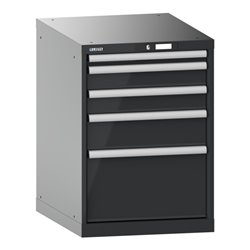 Lista Schubladenschrank 27x36E (BxTxH) 564x725x800mm KEY Lock R7016