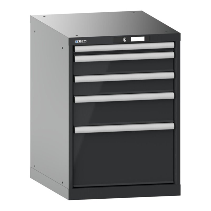 Lista Schubladenschrank 27x36E (BxTxH) 564x725x800mm KEY Lock R7016