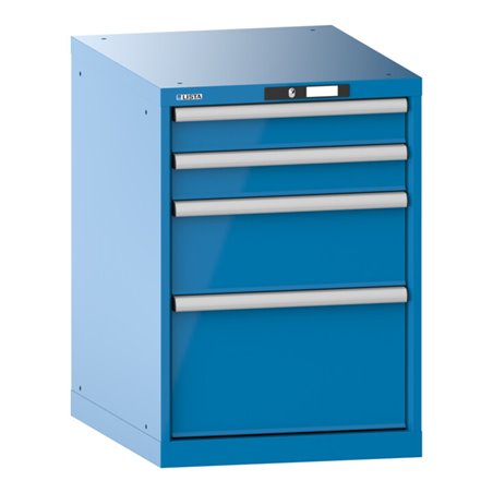 Lista Schubladenschrank 27x36E (BxTxH) 564x725x800mm KEY Lock R5012