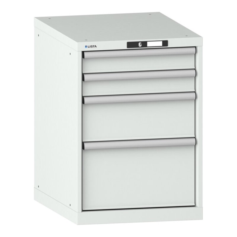 Lista Schubladenschrank 27x36E (BxTxH) 564x725x800mm KEY Lock R7035