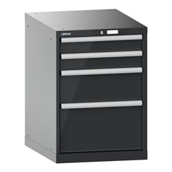 Lista Schubladenschrank 27x36E (BxTxH) 564x725x800mm KEY Lock R7016