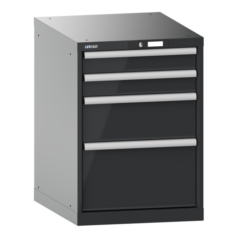 Lista Schubladenschrank 27x36E (BxTxH) 564x725x800mm KEY Lock R7016