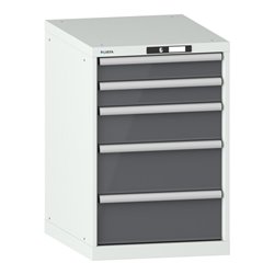 Lista Schubladenschrank 27x36E (BxTxH) 564x725x850mm KEY Lock R7035/N6502